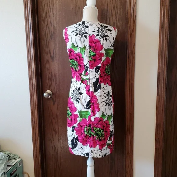 Dressbarn Womens Sleeveless Dress Size 8 - Picture 3 of 9